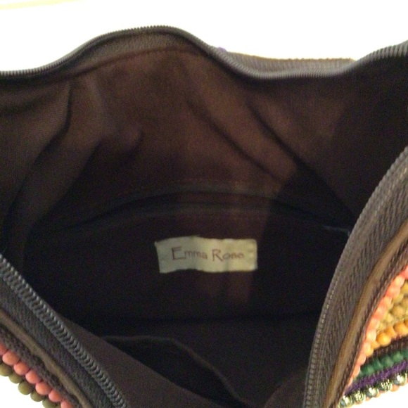 Emma Rose Beaded Handbag/Shoulder Bag - Picture 8 of 11